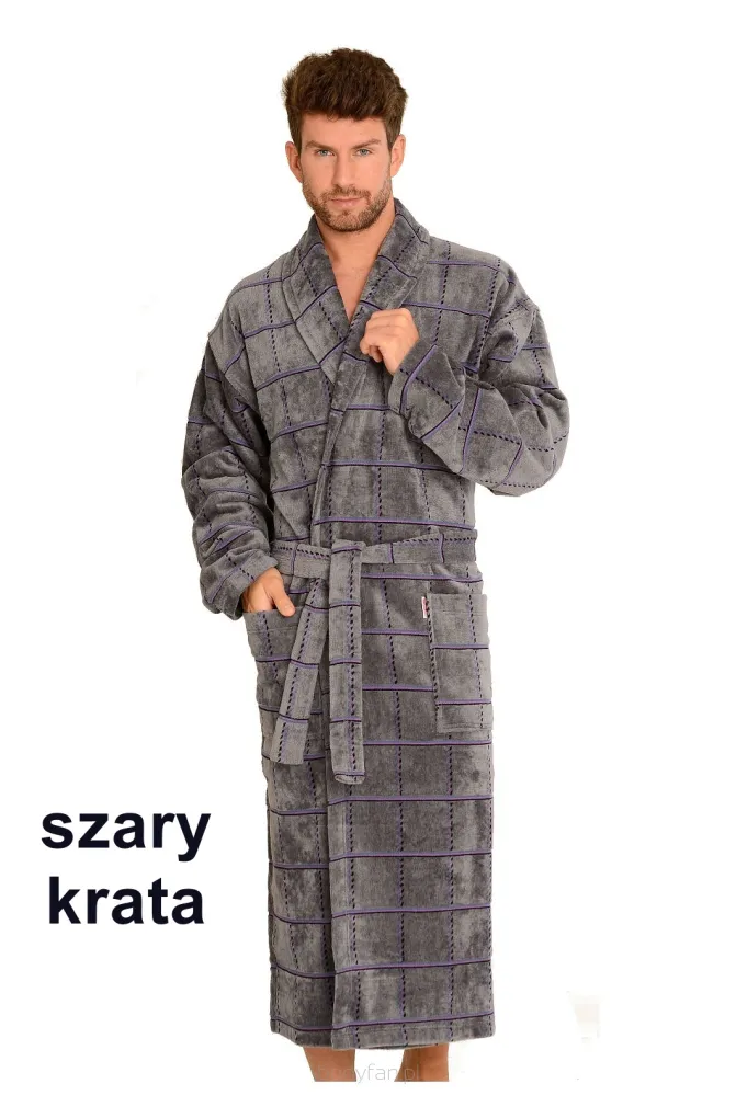 Szlafrok De Lafense 803 M-2XL męski