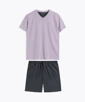 Letnia piżama męska Atlantic NMP-363/01 S-2XL