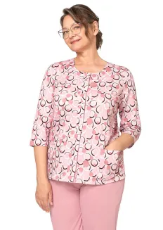 Piżama damska Martel Maria II 201 3/4 bawełna rozpinana M–2XL - 7