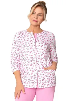 Piżama damska Martel Maria II 201 3/4 bawełna rozpinana M–2XL - 4