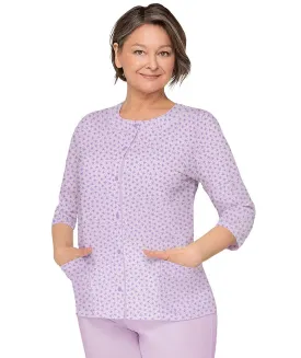Piżama damska Martel Maria II 201 3/4 bawełna rozpinana M–2XL - 15