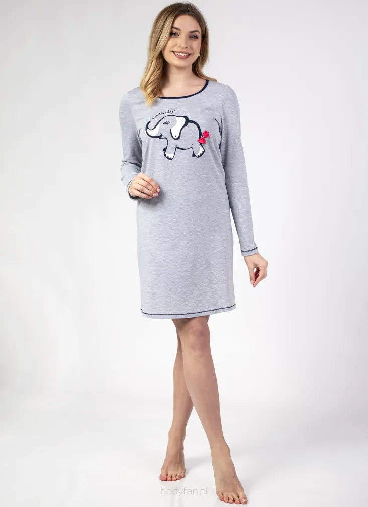 Koszula nocna Regina 142 S-XL słonik
