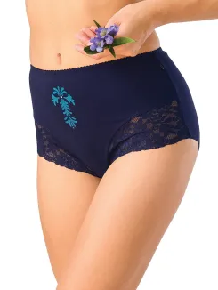 Majtki damskie maxi bikini Key LPF 501 dwupak M-3XL - 2