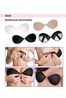 Biustonosz Julimex BS 02 samonośny Push Up - 2
