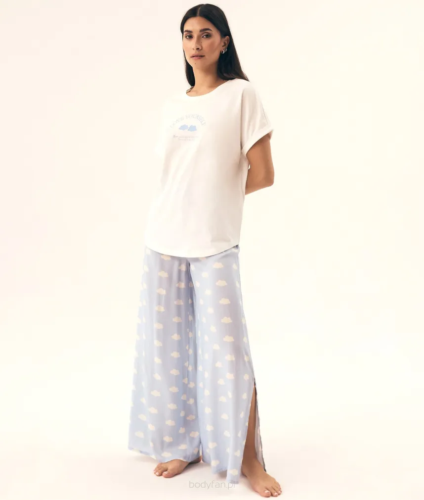 Piżama damska szerokie spodnie Henderson Ladies 42730 Nubes
