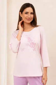 Bawełniana piżama damska Regina 706 2XL-4XL - 2