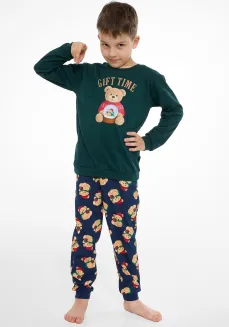 Świąteczna piżama chłopięca Cornette 593/184 Gift Time Christmas 86-128 - 3