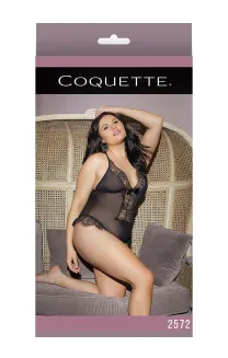 Body Coquette 2572 Transparent Crossless Lace Big - 3