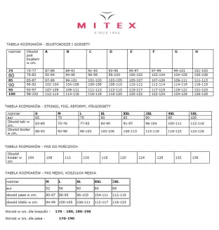 Gorset wyszczuplający Mitex Super Talia New rozmiar 4XL PRESTO - 4