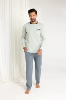 Piżama męska Regina 484 bawełniana z kieszeniami 2XL-3XL - 5
