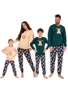 Świąteczna piżama męska Cornette 326/351 Gift Time 2  Christmas S-2XL - 4