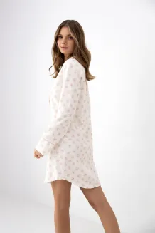 Koszula nocna rozpinana Sensis Marielle XS-XL - 5