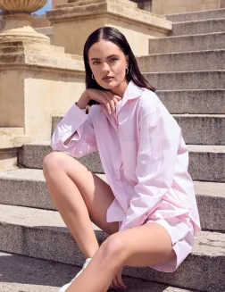 Piżama Sensis Bellina dł/r S-XL rozpinana - 2