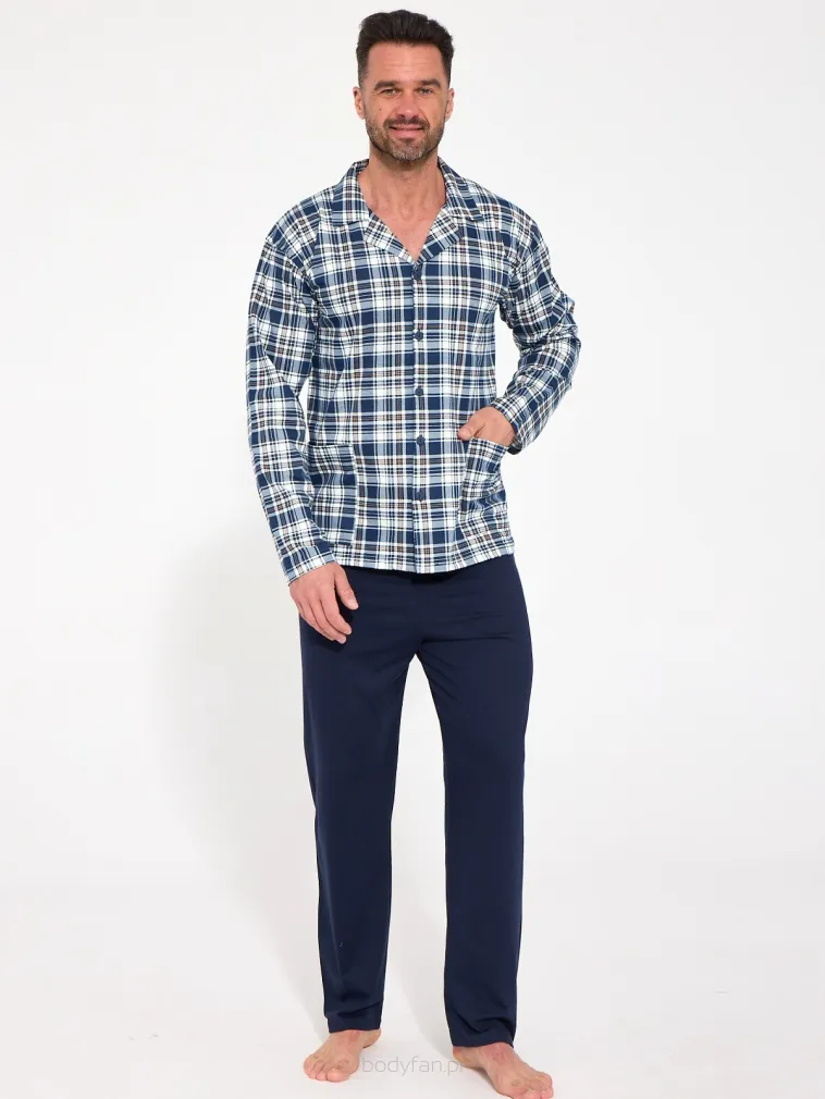 Piżama męska rozpinana Cornette 114/85  M-2XL