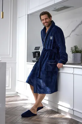 Szlafrok męski L&L 2661 Elegant M-2XL