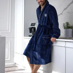 Szlafrok męski L&L 2661 Elegant M-2XL