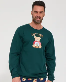Piżama męska Cornette 115/321 Gift Time Christmas S-2XL - 2