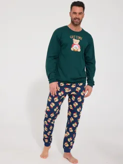 Piżama męska Cornette 115/321 Gift Time Christmas S-2XL - 3