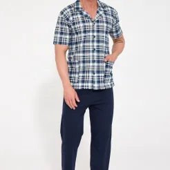 Piżama męska rozpinana Cornette 318/61 M-2XL
