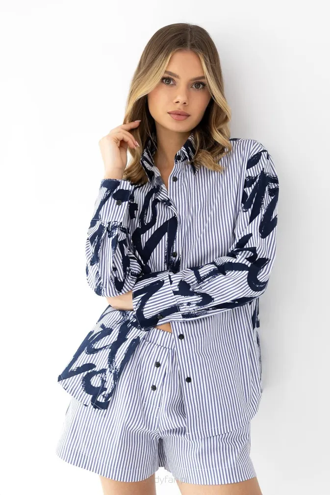 Piżama damska Sensis Hallie S-XL rozpinana