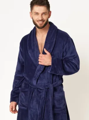 Miękki szlafrok męski Key MGL 255 M-2XL