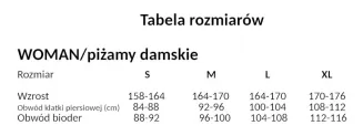Piżama damska Sensis Allison rozmiar S PRESTO - 2