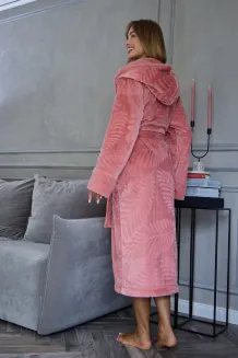 Elegancki szlafrok damski L&L 2648 Lisa długi S-2XL - 7