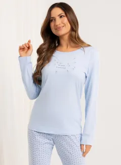 Bawełniana piżama damska Regina 708 2XL-3XL - 6