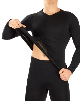 Koszulka męska termoaktywna merino z długim rękawem RelaxSan ZERO°  z Dryarn® - 6