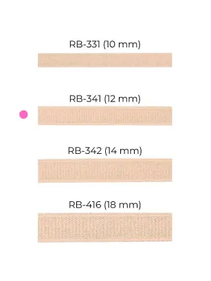 Ramiączka do stanika szerkość 12 mm Julimex RB 341