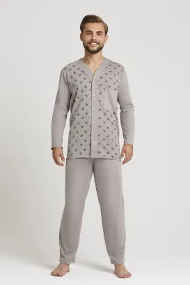 Piżama Gucio 1294 dł/r 3XL rozpinana męska