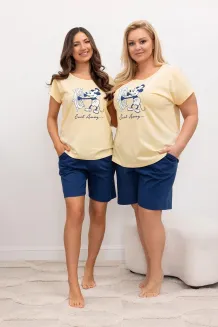 Piżama damska z Myszką Miki Regina 4012 S-XL - 4