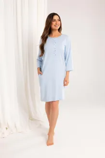 Koszula nocna damska Regina 165 bawełniana rozpinana 2XL-3XL - 4