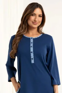 Koszula nocna damska Regina 165 bawełniana rozpinana 2XL-3XL - 6