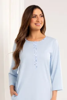 Koszula nocna damska Regina 165 bawełniana rozpinana 2XL-3XL - 5