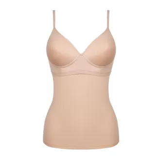 Koszulka z wbudowanym biustonoszem Julimex Simple Cami Top S-XL - 8