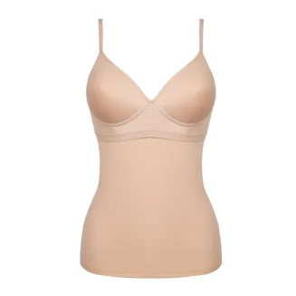 Koszulka z wbudowanym biustonoszem Julimex Simple Cami Top S-XL - 8