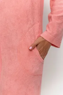 Szlafrok damski na zamek Taro 3644 Iva S-XL frotte - 5