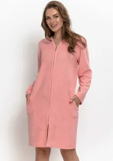 Szlafrok damski na zamek Taro 3644 Iva S-XL frotte - 2