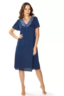 Koszula nocna z jedwabiu wiskozowego DORIS 6076 - 2