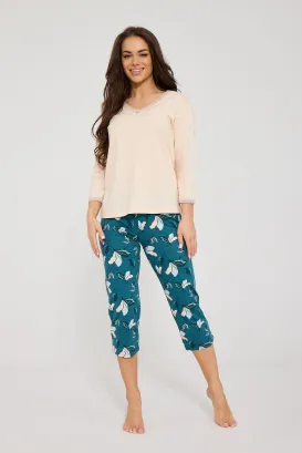 Piżama damska Cornette Plus Size 1107/506 Ester 3XL-5XL