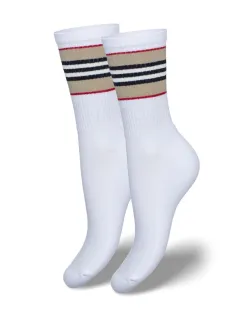 Skarpety Milena 0071-006 Półfrotte Unique Ściągacz w paski 38-41 - 3