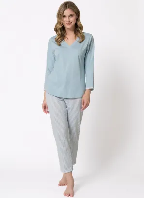 Piżama damska Leveza 1767 Anita 7/8 M-2XL