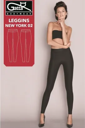 Legginsy damskie Gatta 44123 New York 02 XS-XL