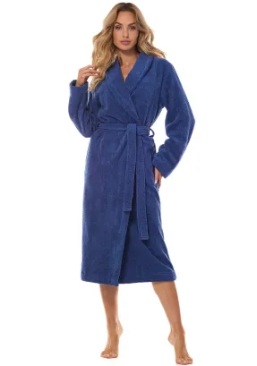 Szlafrok damski frotte L&L 2408 długi 3XL
