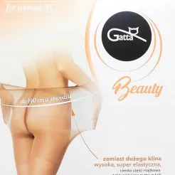 Rajstopy Gatta Body Plus Size for Woman XL 15 den 2-6