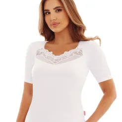 Koszulka bluzeczka z koronką Emili Irmina S-XL