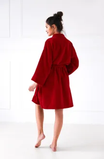 Szlafrok Sensis Rolling Red S-XL - 2