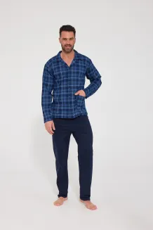 Piżama męska Cornette 114/87 3XL-5XL rozpinana - 2