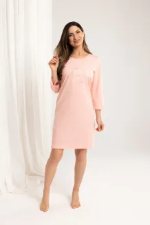 Koszula nocna damska bawełniana Regina 163 rękaw 3/4 S-XL - 4
